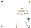 Picture of 17TH BIRTHDAY CARD